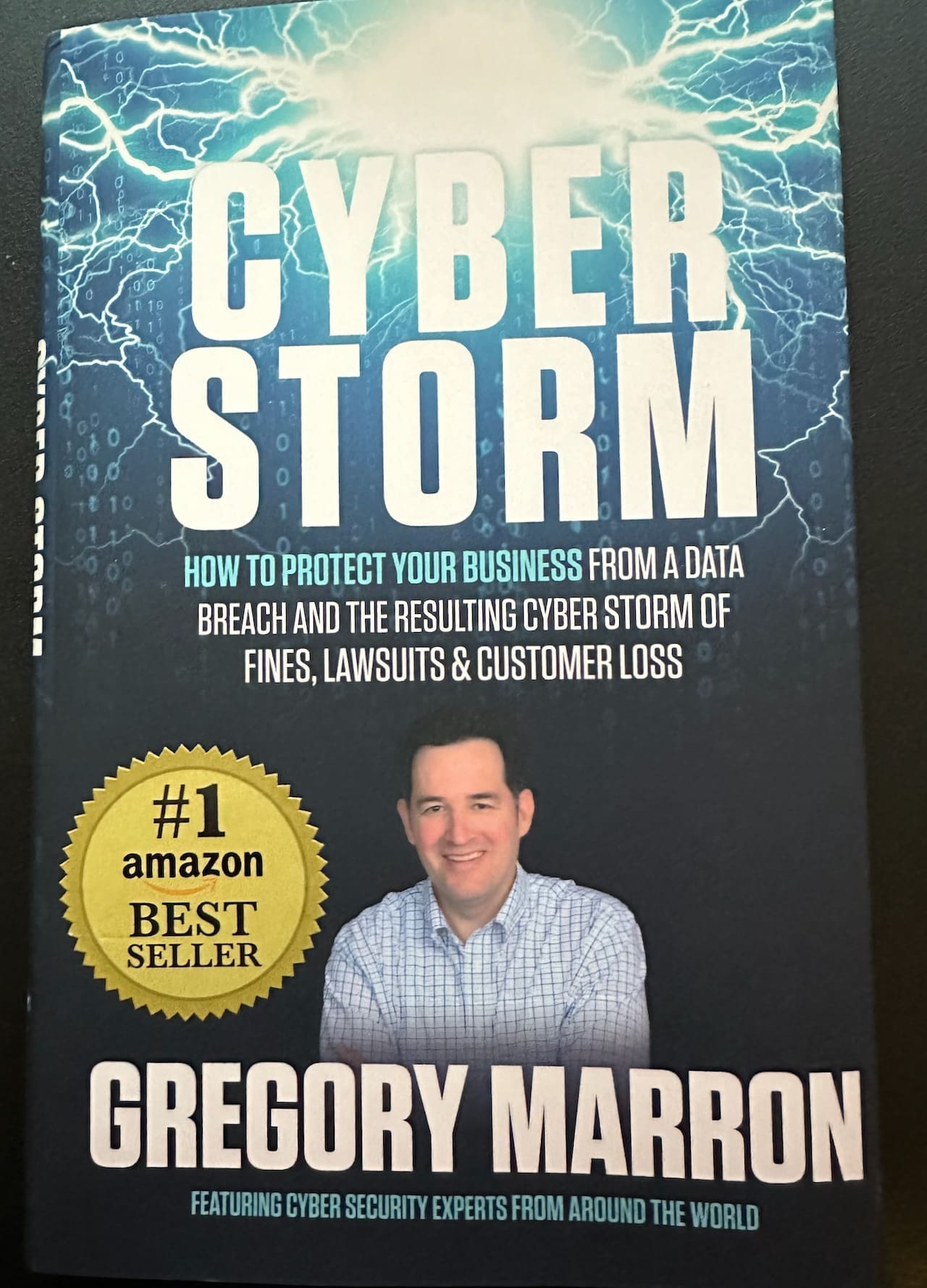 Cover of the book Cyber Storm co written by Gregory Marron