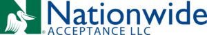 Nationwide Acceptance LLC Logo in green and blue